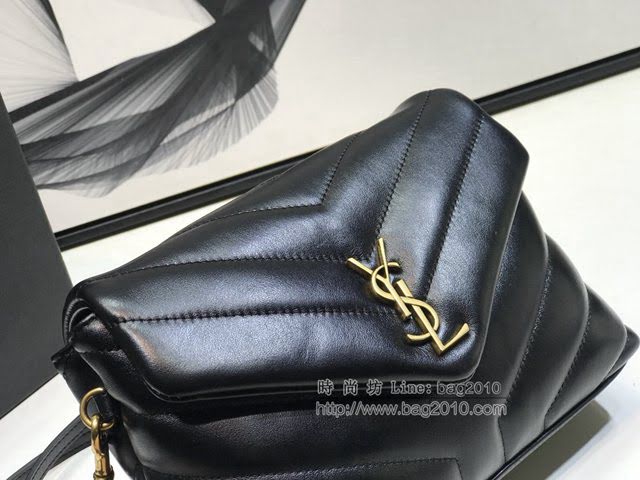 YSL爆款女士包包 聖羅蘭經典款LouLou Y小號形挎包 YSL肩背斜挎包 467072  jjh1174